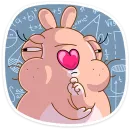 Стикер Кролик Себастьян