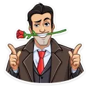 Стикер Секретный агент