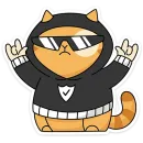 Стикер Персик в Безопасности