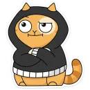 Стикер Персик в Безопасности