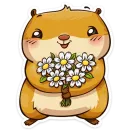 Стикер Влюбленный Сеня