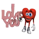 Стикер Сердечко