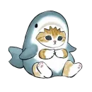 Стикер Shark cats