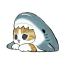 Стикер Shark cats