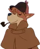 Стикер Sherlockhound