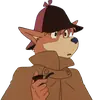 Стикер Sherlockhound