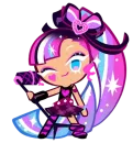 Стикер Shining Glitter Cookie
