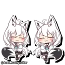 Стикер Shirakami Fubuki