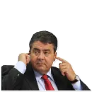 Стикер Sigmar Gabriel