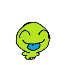Стикер silly alien