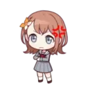 Стикер minori hanasato