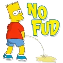 Стикер SIMPSONS INU