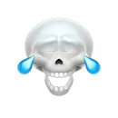 Стикер SKULL MEMOJI