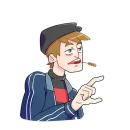 Стикер Славик вернулся Без текста