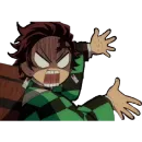 Стикер Kimetsu no Yaiba