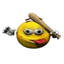 Стикер 3D Смайлики 2