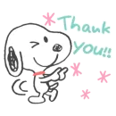 Стикер snoopy