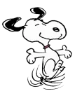 Стикер snoopy