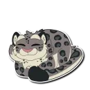 Стикер Snow Leopard (round 2!)