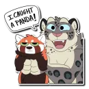 Стикер Snow Leopard (round 2!)