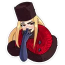 Стикер Соболина без надписей