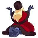 Стикер Соболина без надписей