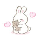 Стикер Зайка