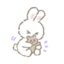 Стикер Зайка