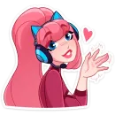 Стикер Сонечка