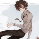 Стикер Osamu Dazai