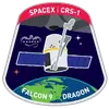 Стикер Космос и эмблемы Space X