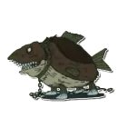 Стикер Ух ты, говорящая рыба!