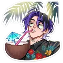 Стикер Пауки в отпуске