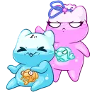 Стикер Шуршащая нежность Без Текста