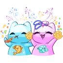 Стикер Шуршащая нежность Без Текста