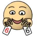 Стикер Дурак / Fool