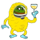 Стикер Вирус + мемы