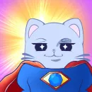 Стикер Котопризрак