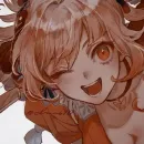 Стикер Orange (anime chan)