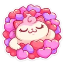 Стикер Клубничка Душечка