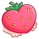 Стикер Клубничка Душечка