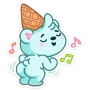 Стикер Вкусняшки