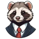 Стикер Suit polecat