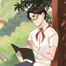 Стикер Лето в пионерском галстуке