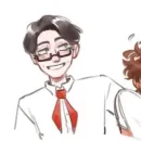 Стикер Лето в пионерском галстуке