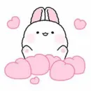 Стикер Rabbit Love