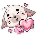 Стикер Бисквит в свитере