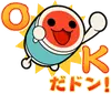 Стикер Taiko no Tatsujin LINE Stickers