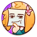 Стикер Танечка