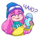 Стикер Тася